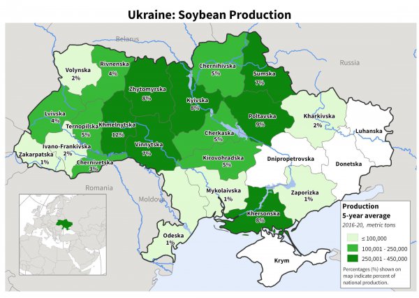 乌克兰人口分布特点