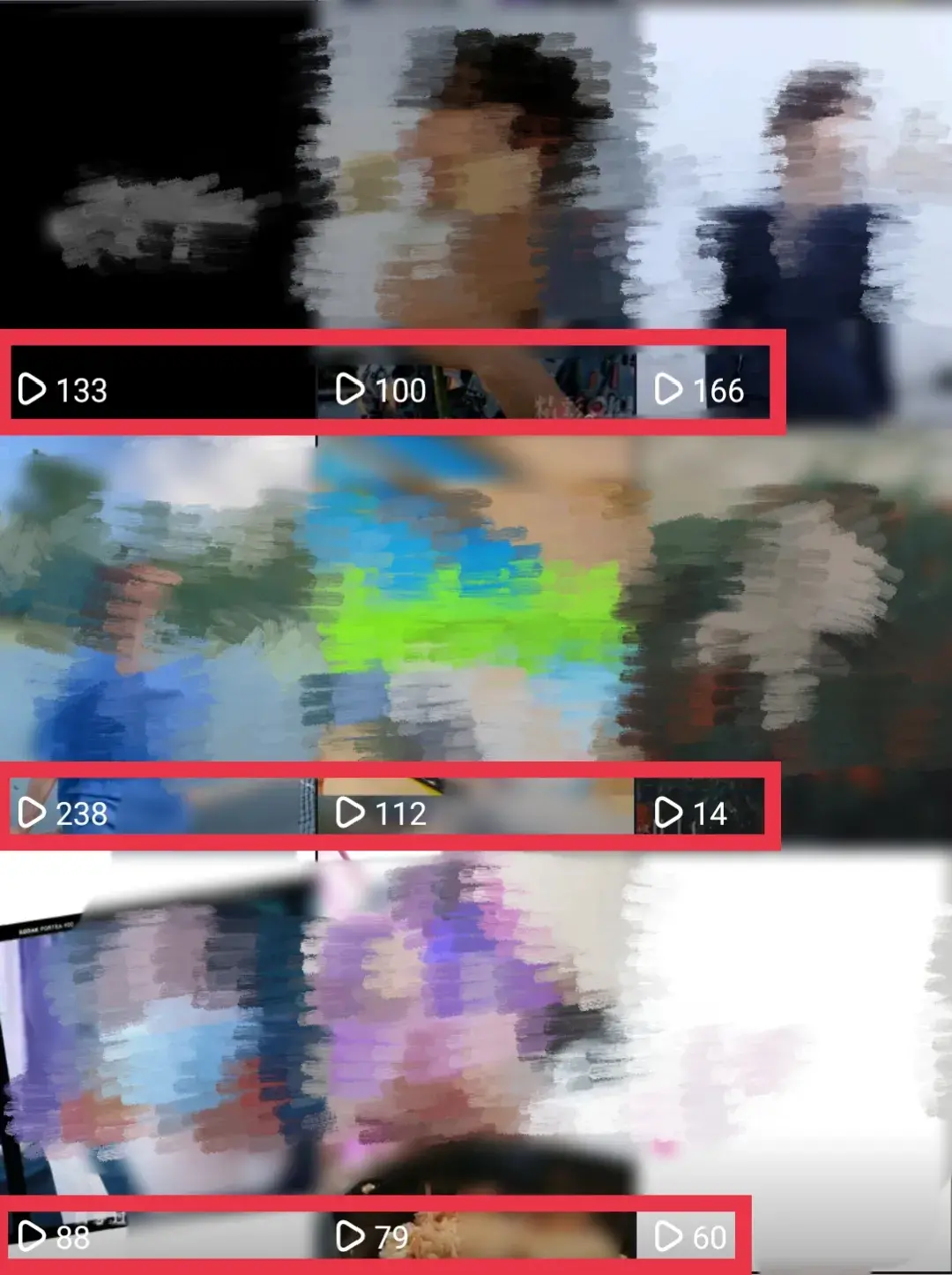 视频号限流的表现