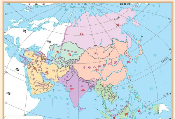 中亚五国是哪些国家及其位置图