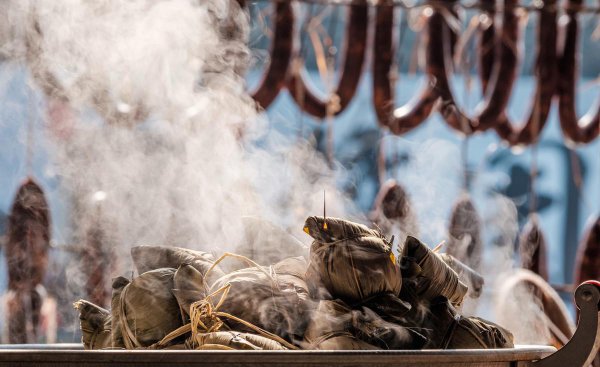 冰箱里的熟粽子怎么加热