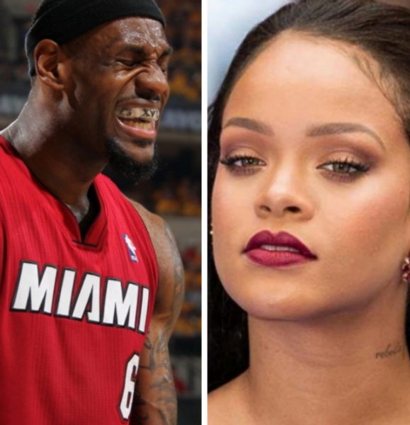 蕾哈娜和詹姆斯是什么关系