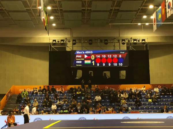 武术散打比赛中得两分的评判标准是什么