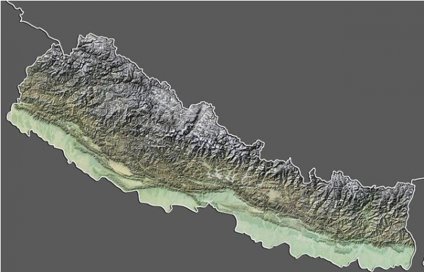 尼泊尔地理位置在哪块地方