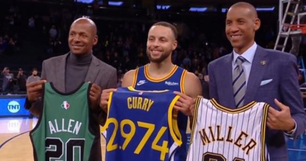 NBA雷阿伦球衣号码