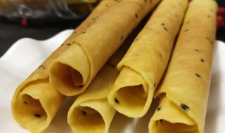 蛋卷的家常煮法 家常自制蛋卷的方法