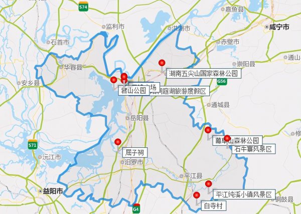 岳阳旅游必去十大景点介绍