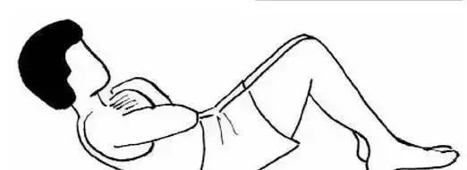 初学者卷腹正确姿势图解