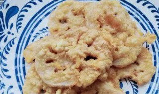 莲藕怎么炸才好吃 莲藕如何炸才好吃