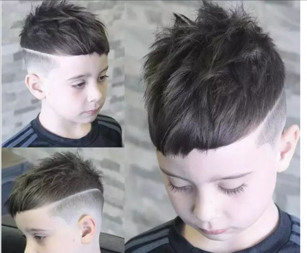 10岁一14岁儿童短发发型男