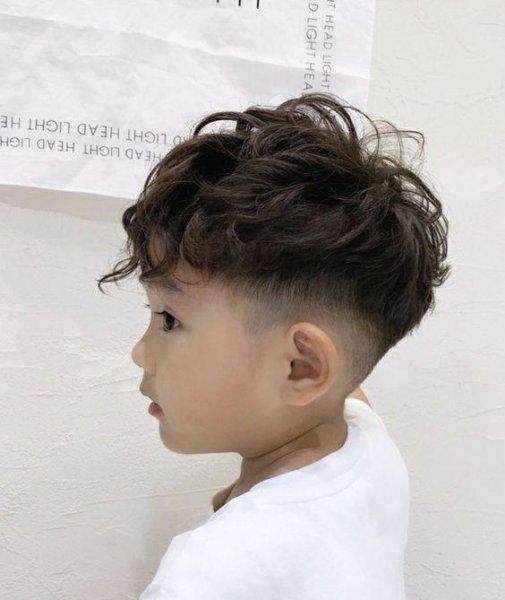 10岁一14岁儿童短发发型男