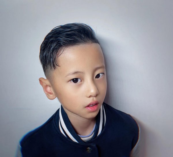 10岁一14岁儿童短发发型男