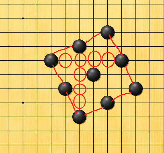 五子棋先手必胜下法