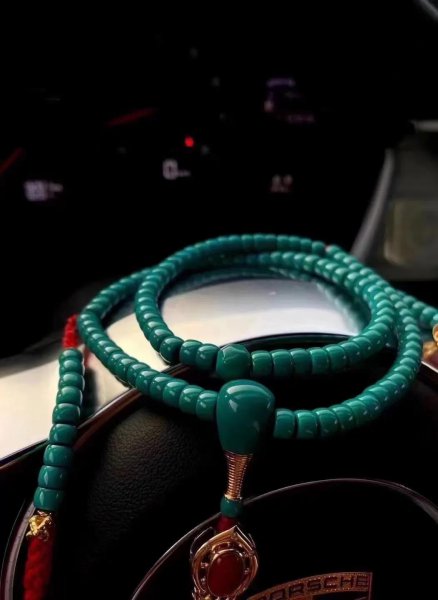 刚上手的绿松石手串怎么盘玩