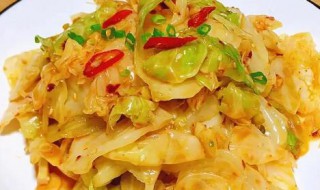 爆炒包菜 怎么炒手撕包菜好吃