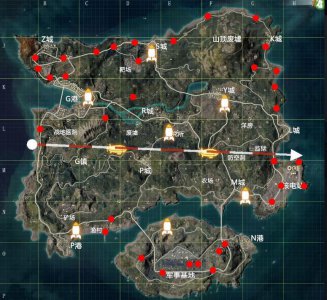 和平精英滑翔机刷新点介绍 海岛滑翔机最全刷新点共34个