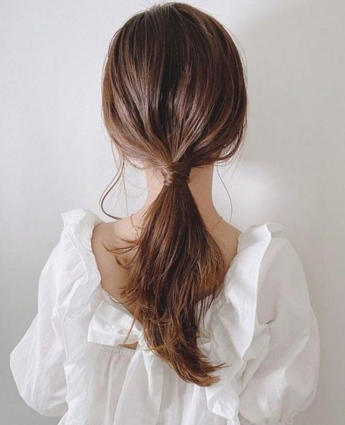 中长发怎么扎好看又简单