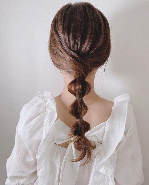 中长发怎么扎好看又简单