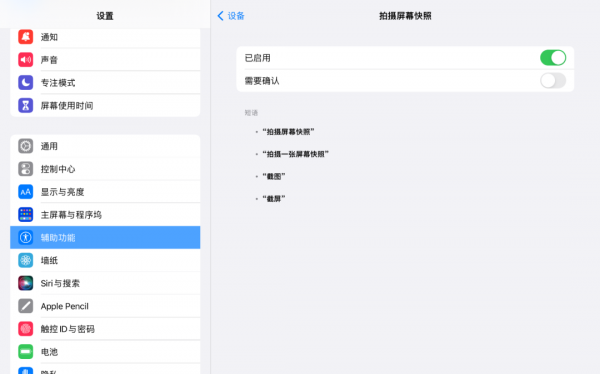 苹果ipad如何截屏