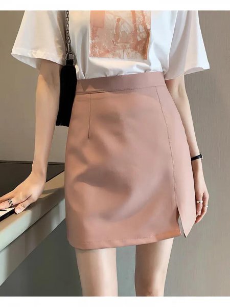 皮粉色配什么颜色好看图片