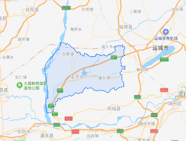 永济市属于哪个市管辖