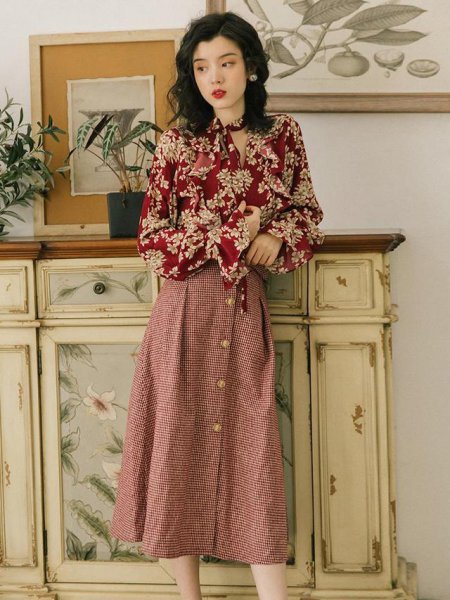 适合日常通勤的法式衬衫穿搭