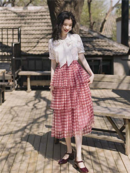 适合日常通勤的法式衬衫穿搭