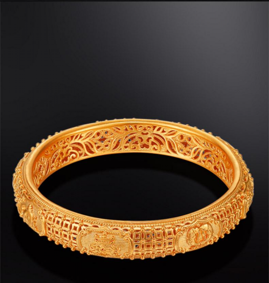 金镯子带右手旺自己