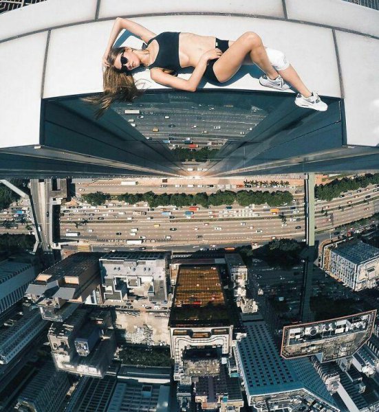 恐高的人不敢看的图片