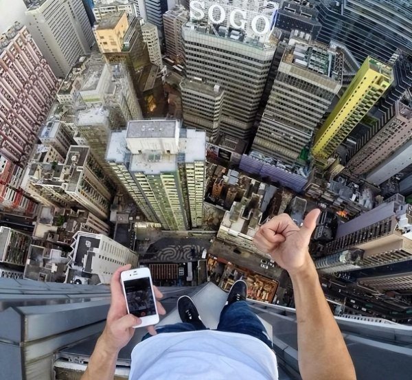 恐高的人不敢看的图片