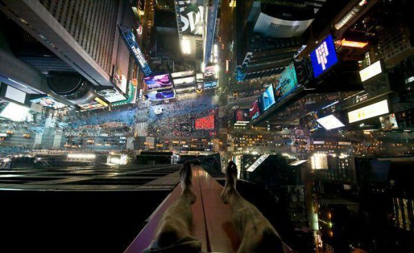 恐高的人不敢看的图片