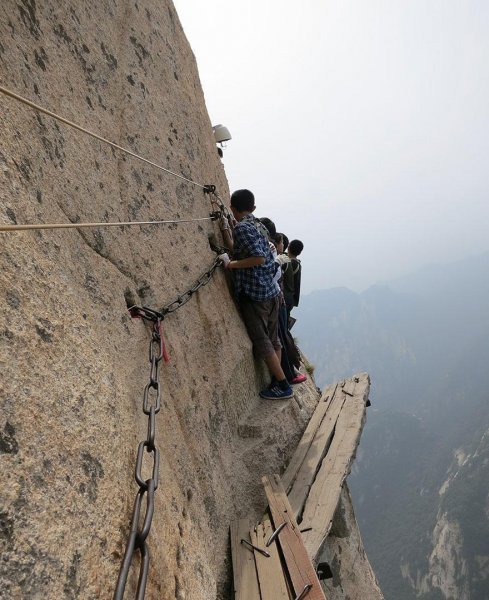 恐高的人不敢看的图片