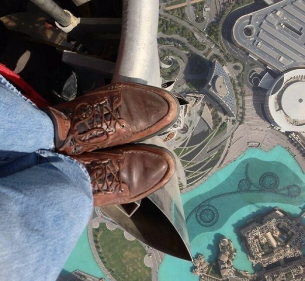 恐高的人不敢看的图片