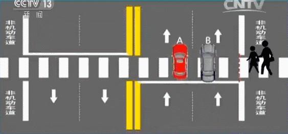 礼让行人怎么界定图解