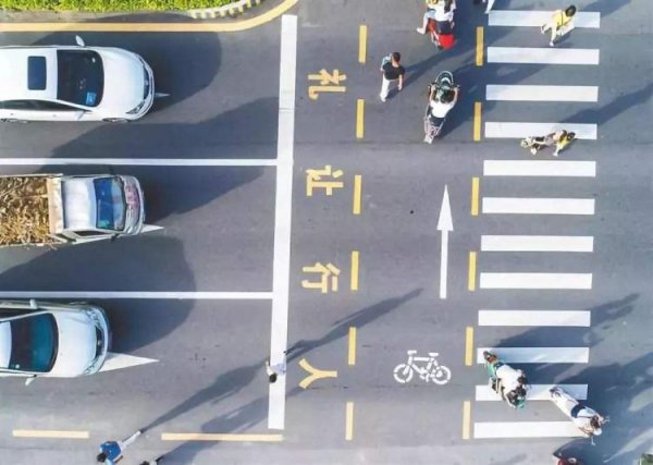礼让行人怎么界定图解
