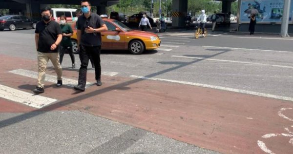 礼让行人怎么界定图解