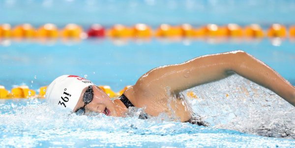 自由泳换气正确方法