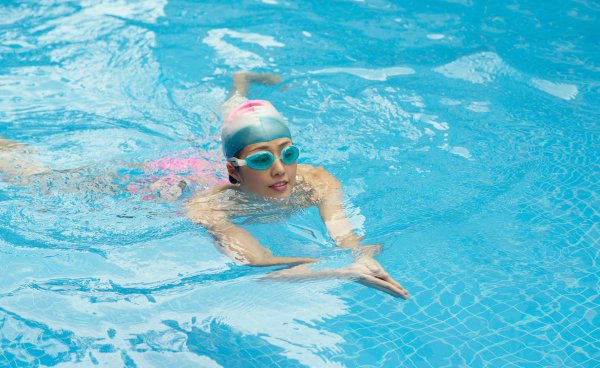 自由泳换气正确方法