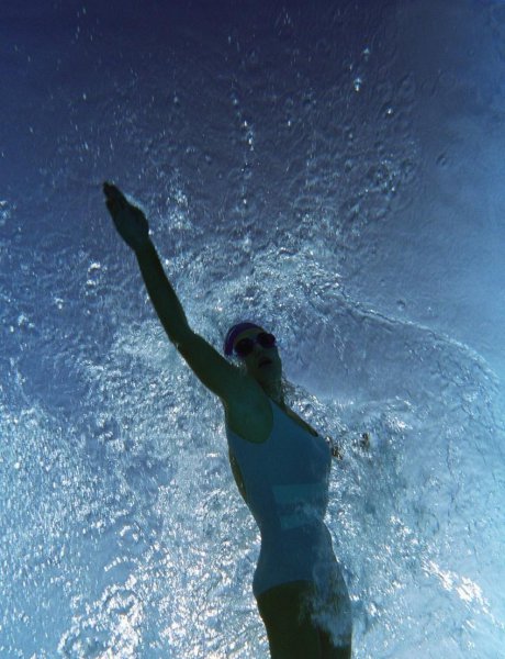 自由泳换气正确方法