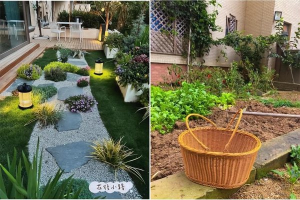 一楼带院子的房子真实感