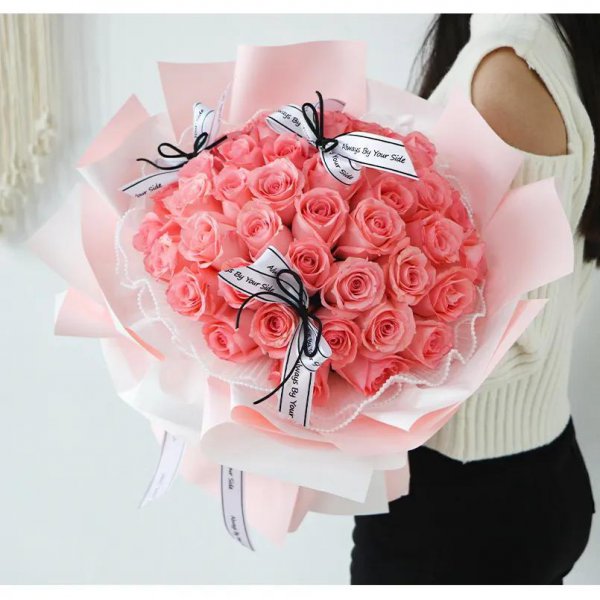 粉玫瑰适合送什么人