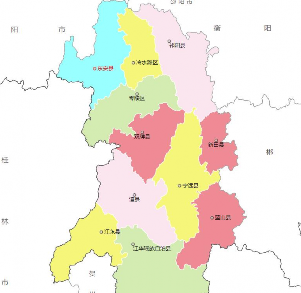 永州属于哪个省哪个市管辖