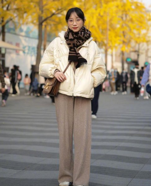 阔腿裤配什么上衣冬季