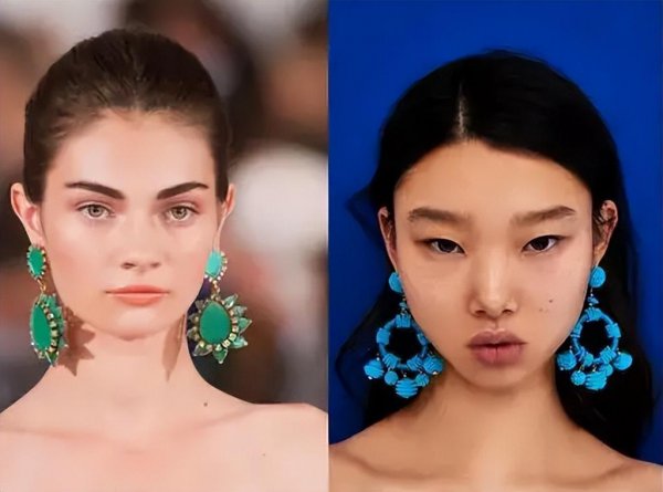 圆脸适合什么款式的耳环图片