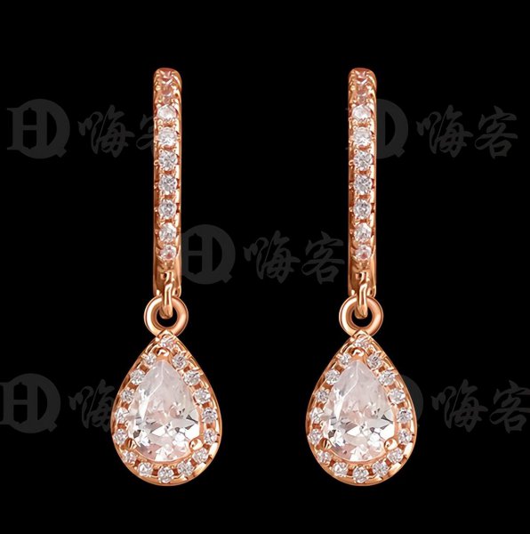 圆脸适合什么款式的耳环图片