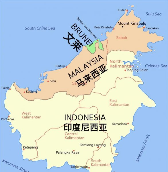 婆罗洲属于哪个国家