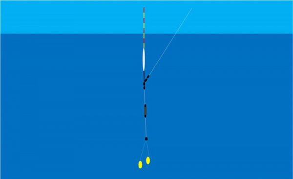飞铅钓法图解及调漂法