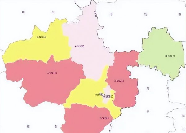 滁州是哪个省份的城市