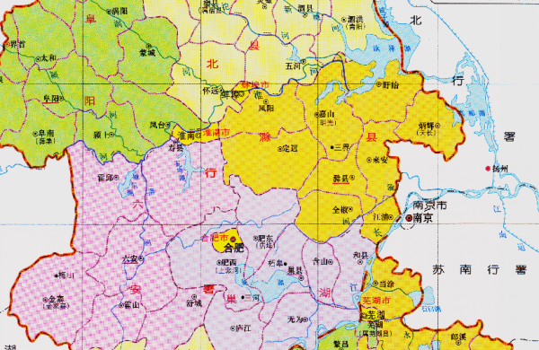 滁州是哪个省份的城市