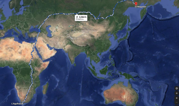 世界上最长的徒步路线