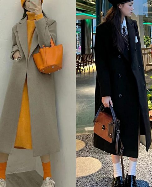 只穿大衣里面光着走什么感觉